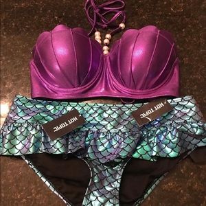 Ariel swimsuit, mermaid swimsuit